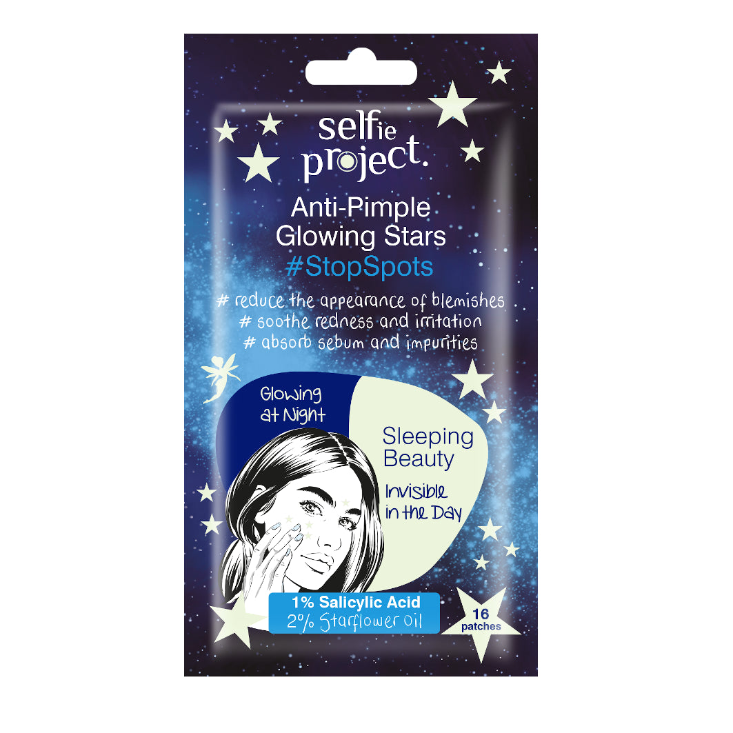 Anti-Pimple Glowing Stars