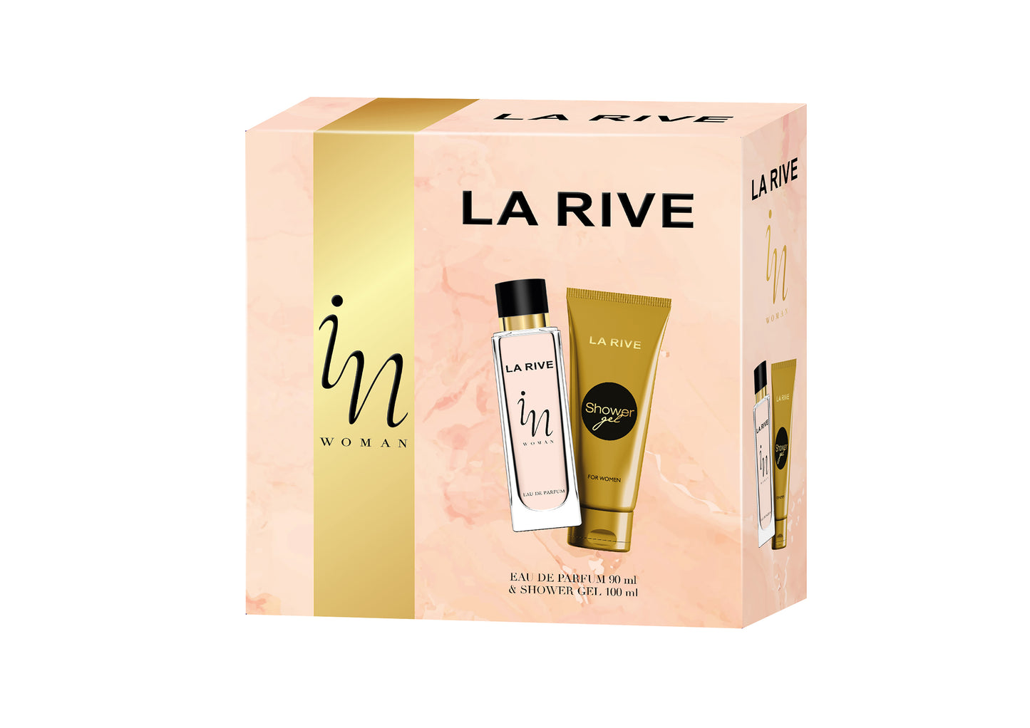 La Rive GP In Woman 90ml EDP & 100ml Dusche