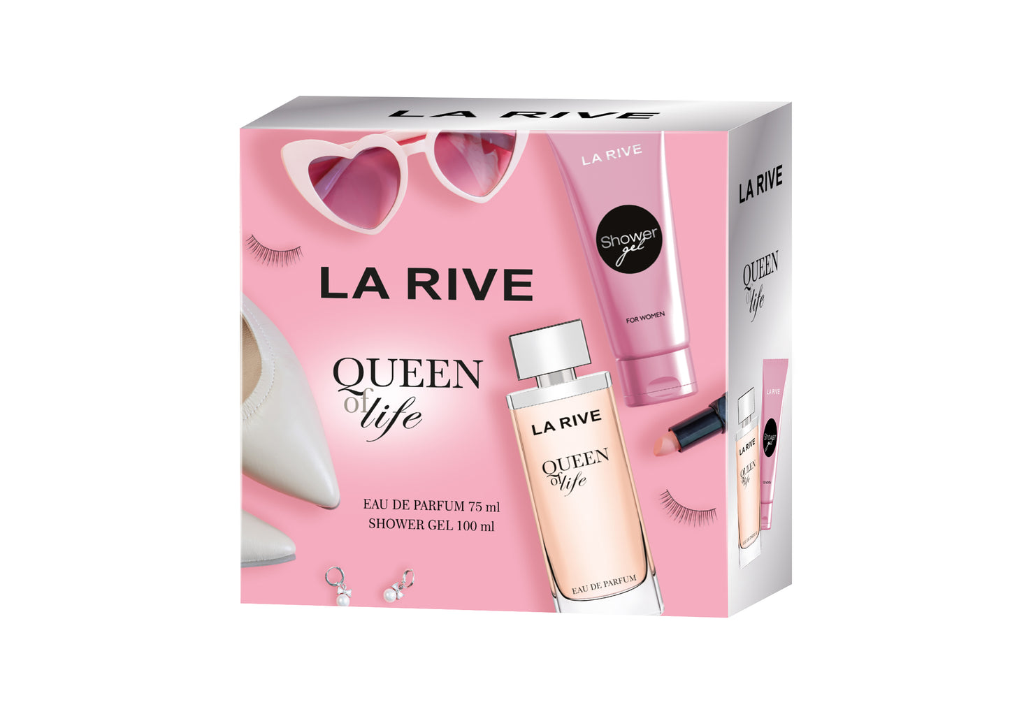 La Rive GP Queen of Life 75ml EDP & 100ml Dusche