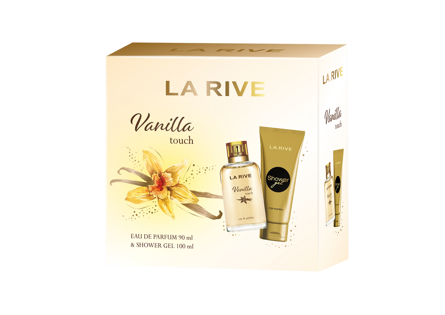 La Rive GP Vanilla Touch 90ml EDP & 100ml Dusche