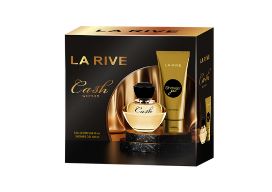 La Rive GP Cash Woman 90ml EDP & 100ml Dusche