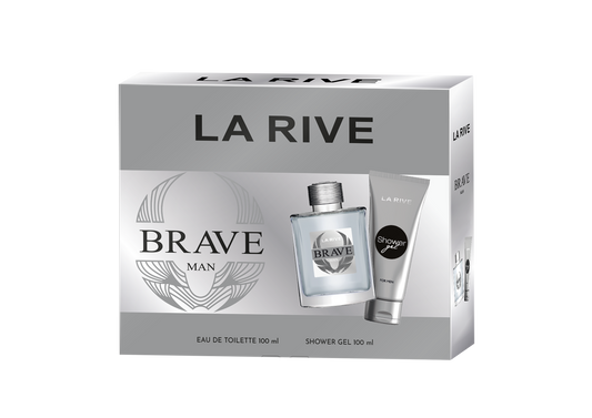 La Rive GP Brave Man 100ml EDT & 100ml Dusche